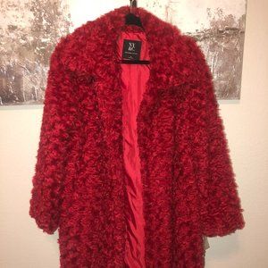 Brand New Never Worn Red Coat